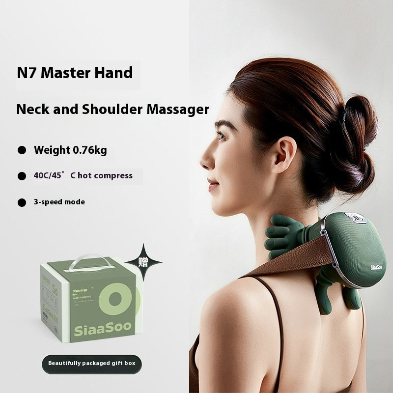 3D Shiatsu Deep-Kneading Neck Massager