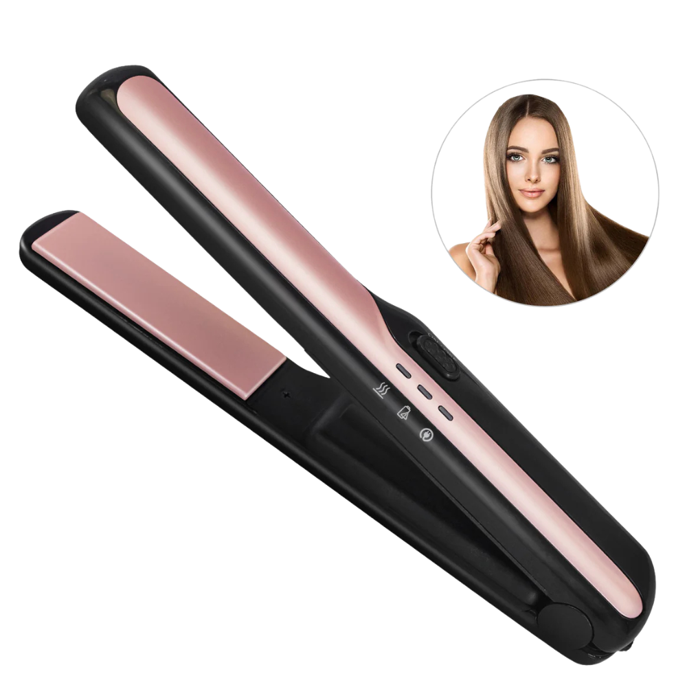 Trådløs rettetang 2-i-1 Svart