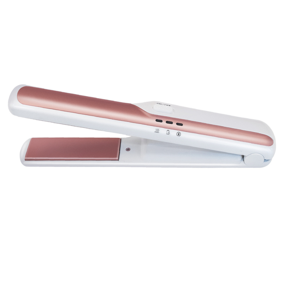 Trådløs rettetang 2-i-1 Hvit