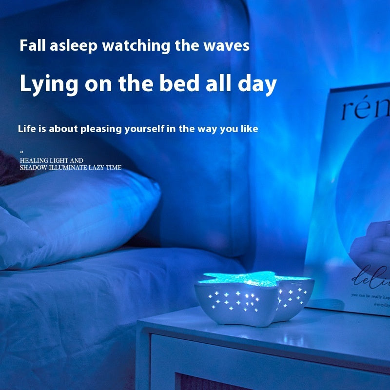 Starry Glow Starfish Projector Lampe