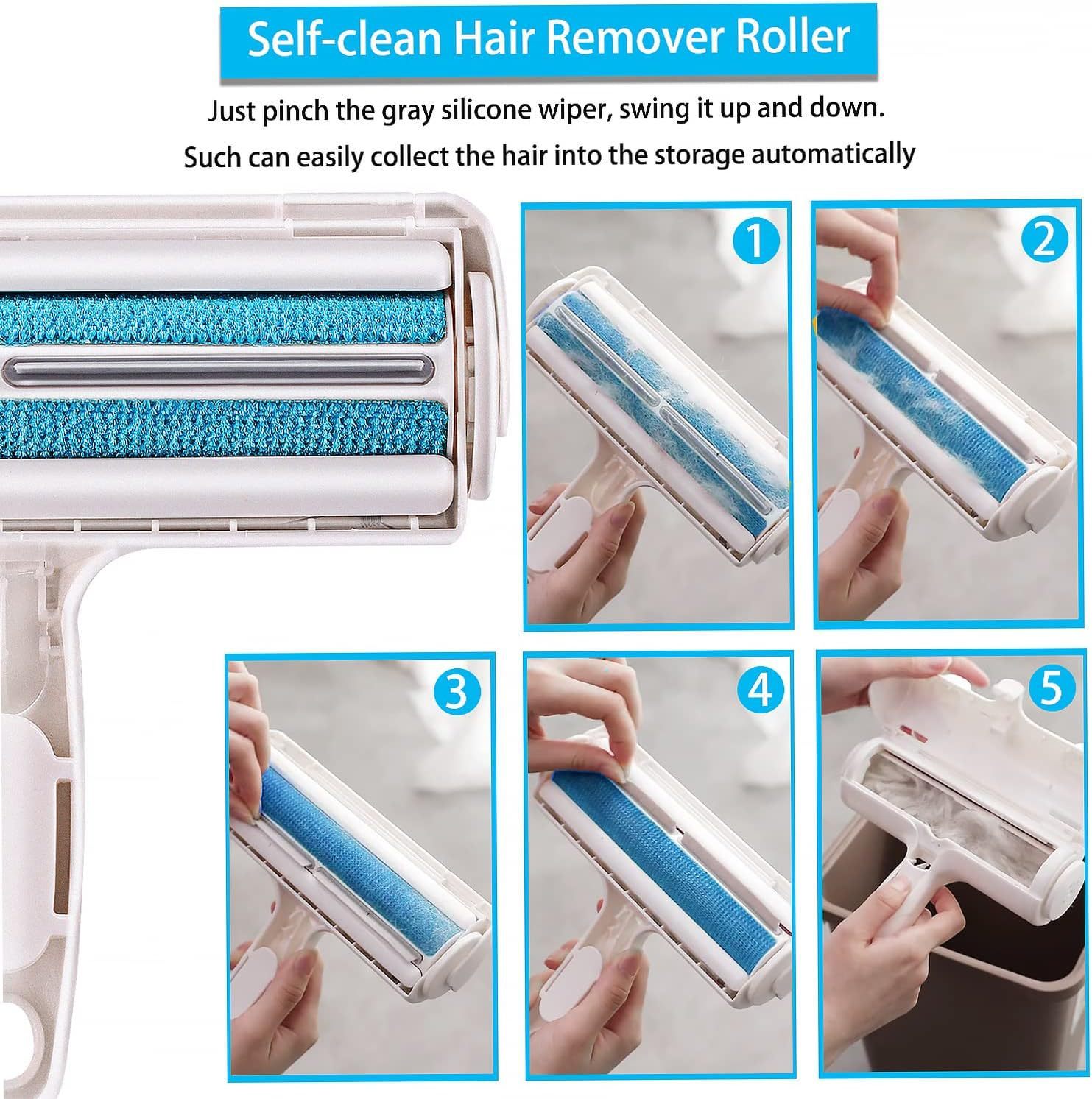 Pet hair remover