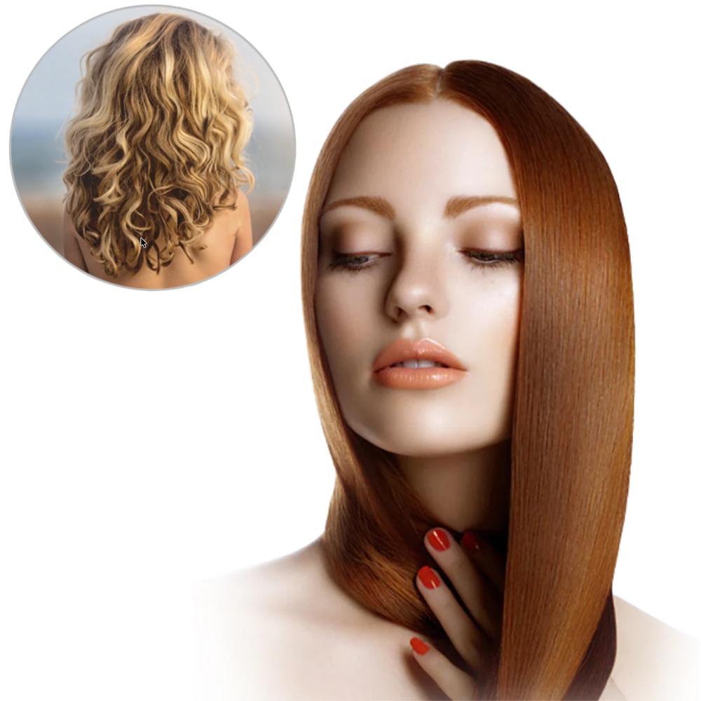 To i ett styling - rett eller krøllet