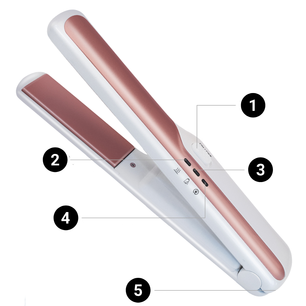 Instruksjoner for Trådløs Rettetang